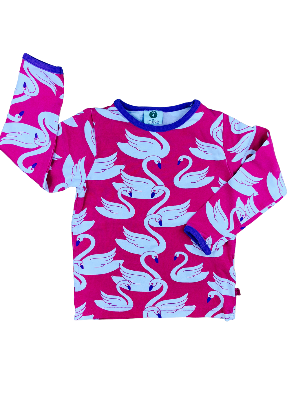 Smafolk Shirt Second HAnd Kinder Kleidung Schwan